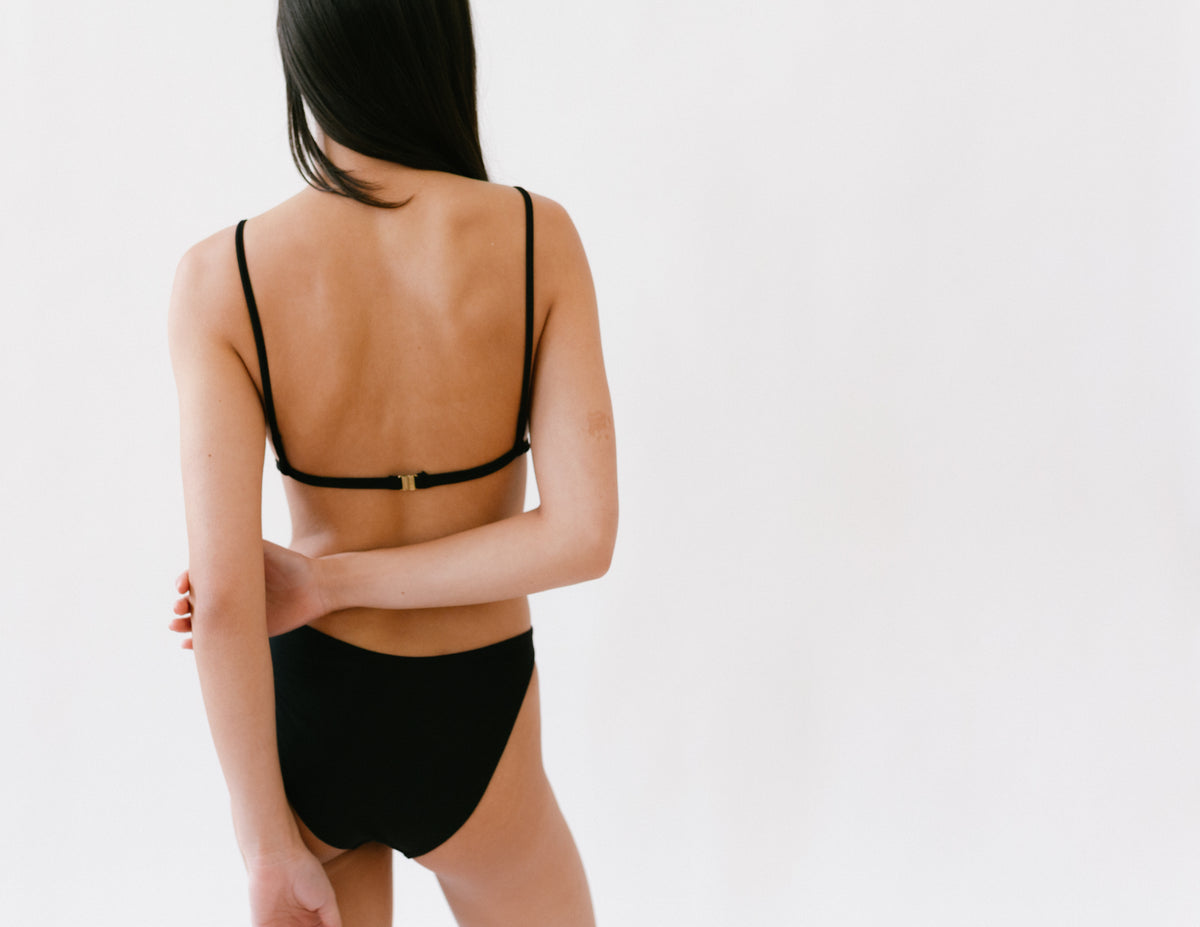 Grace Bikini Top - Black