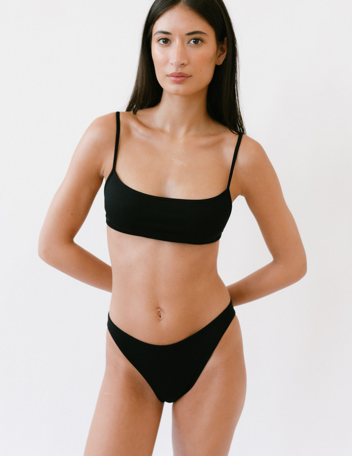 Grace Bikini Top - Black