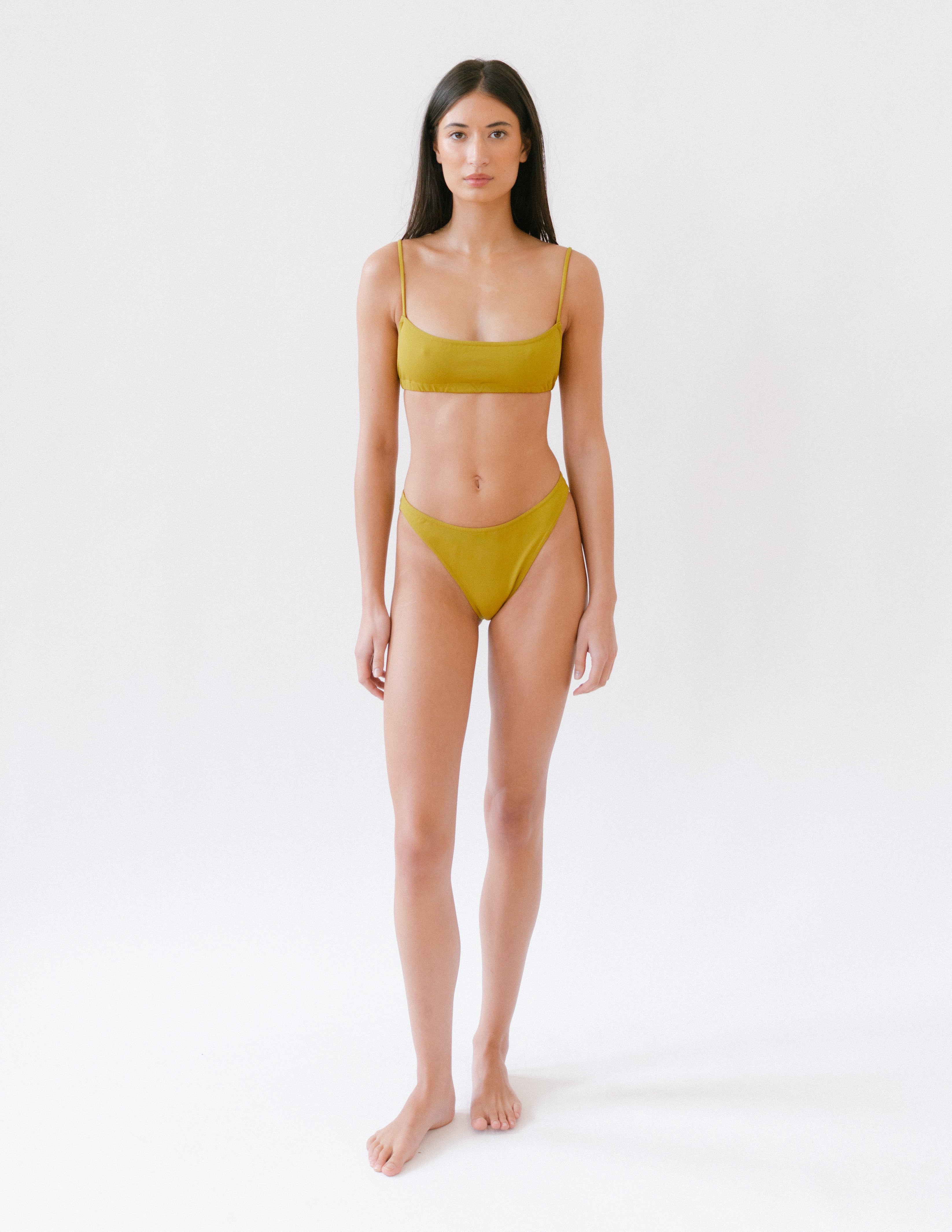 Cybil Bikini Bottoms - Tobacco