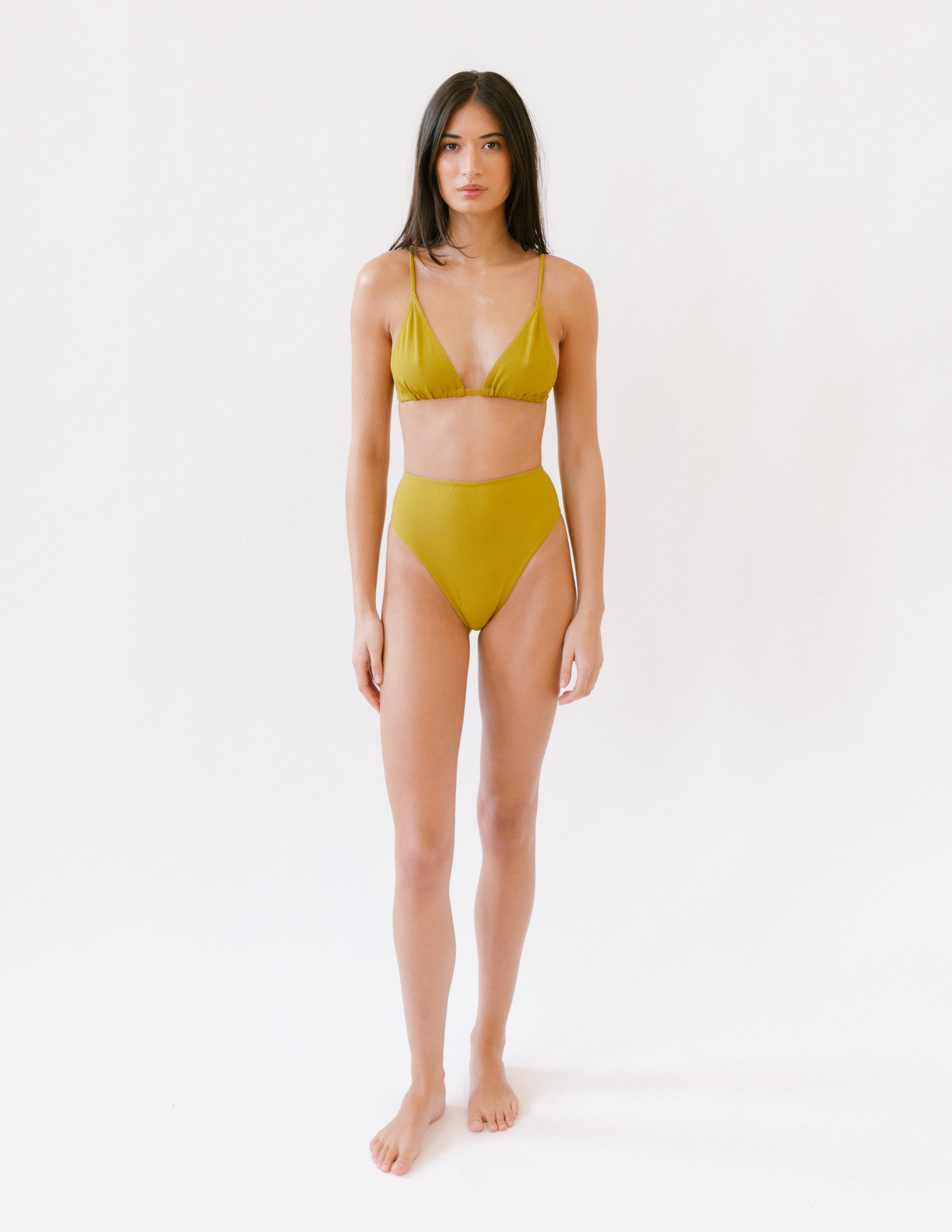Maeve Bikini top - Tobacco