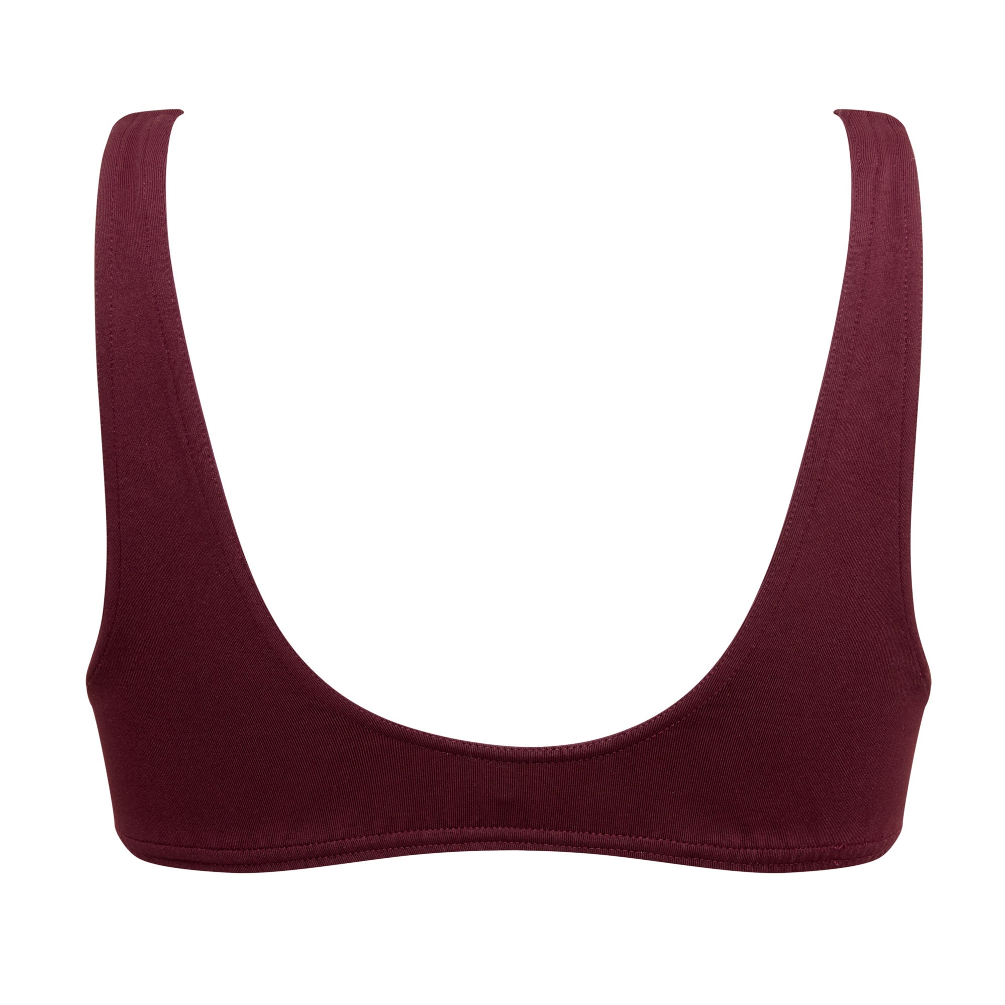 Josephine Bikini top - Wine