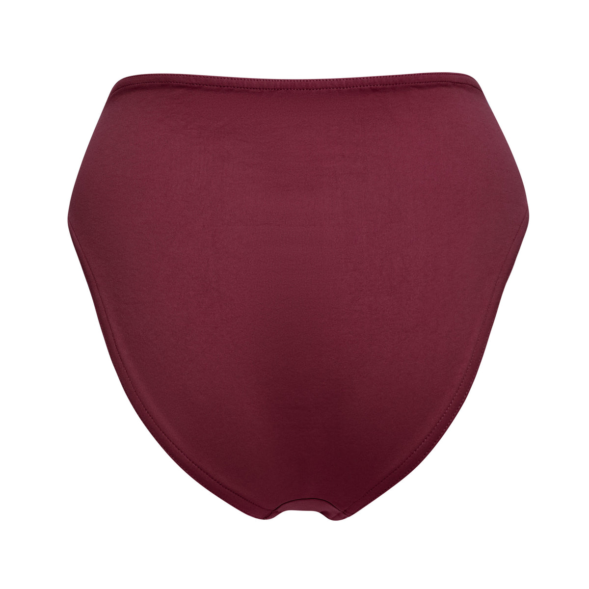 Pattie High Waisted Bikini bottoms - Wine